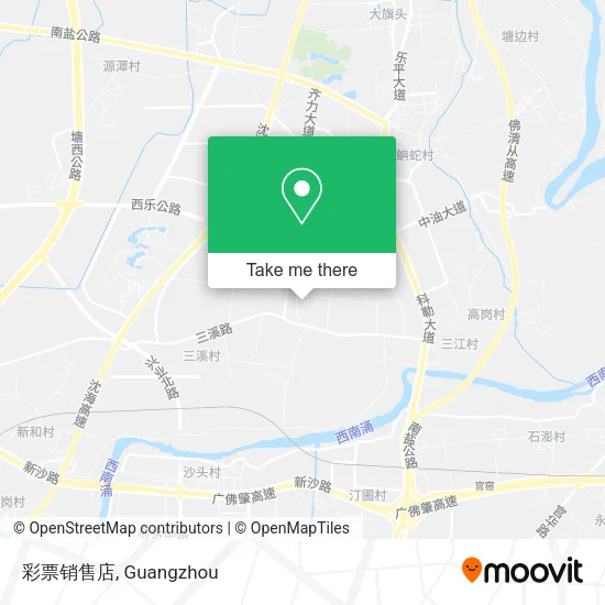 彩票销售店 map