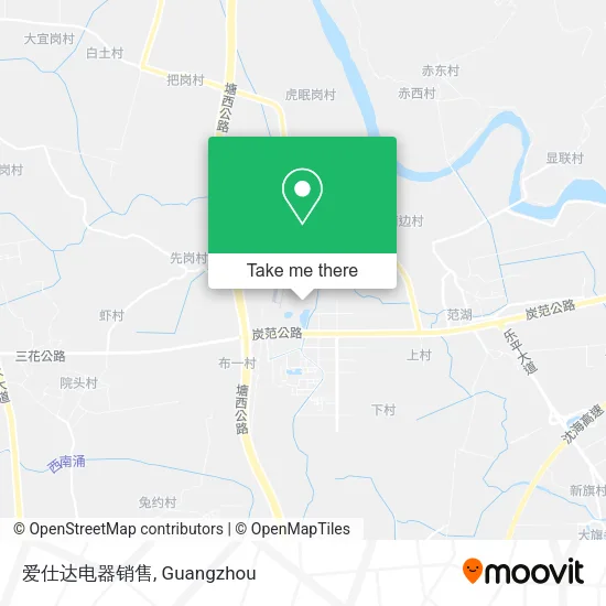爱仕达电器销售 map