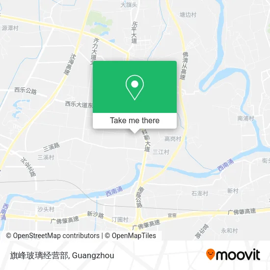 旗峰玻璃经营部 map
