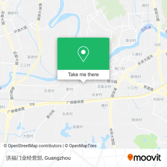洪福门业经营部 map