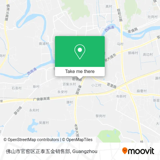 佛山市官窑区正泰五金销售部 map