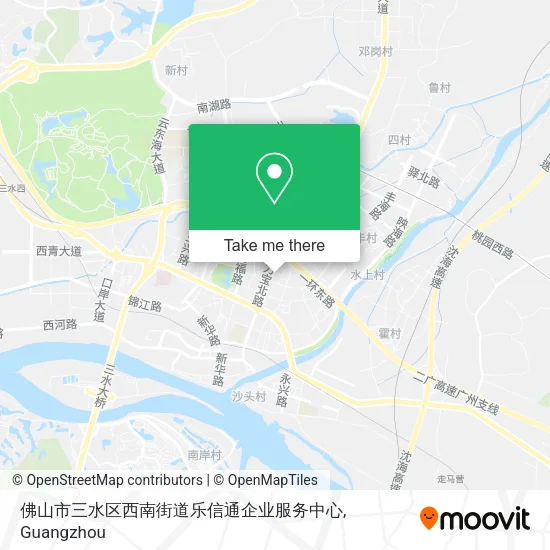 佛山市三水区西南街道乐信通企业服务中心 map