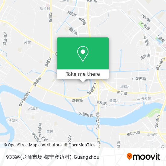 933路(龙涌市场-都宁寨边村) map