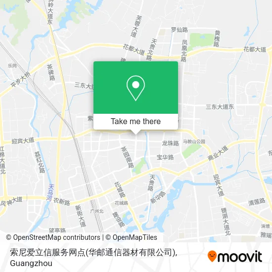 索尼爱立信服务网点(华邮通信器材有限公司) map