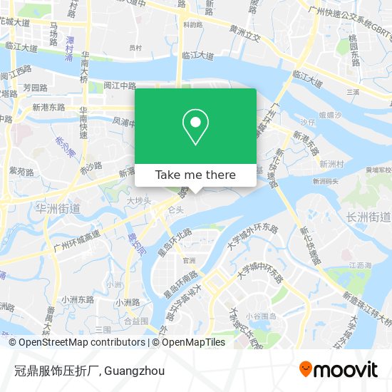 冠鼎服饰压折厂 map