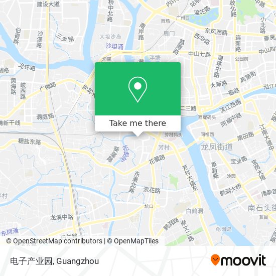 电子产业园 map