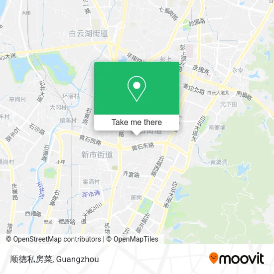 顺德私房菜 map