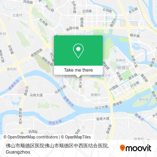 佛山市顺德区医院佛山市顺德区中西医结合医院 map
