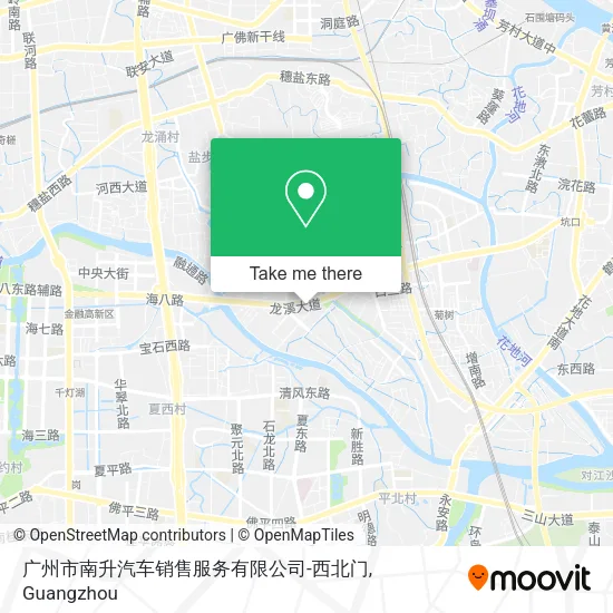 广州市南升汽车销售服务有限公司-西北门 map