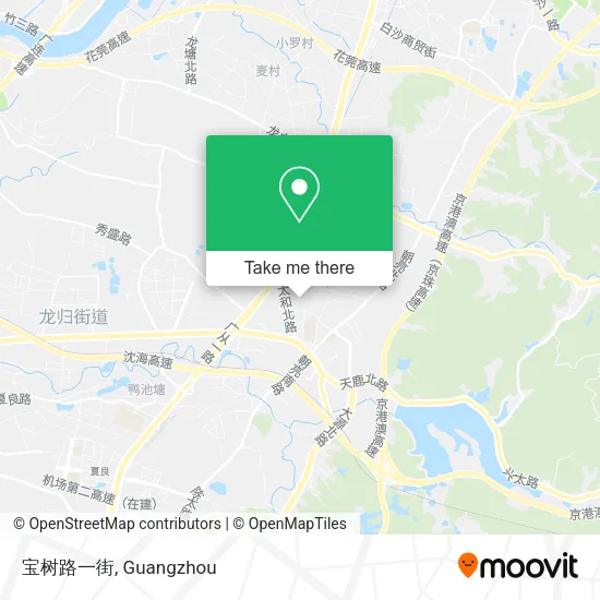 宝树路一街 map