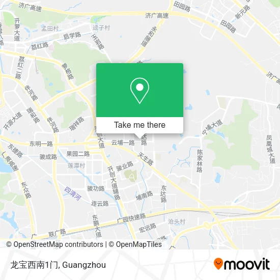 龙宝西南1门 map