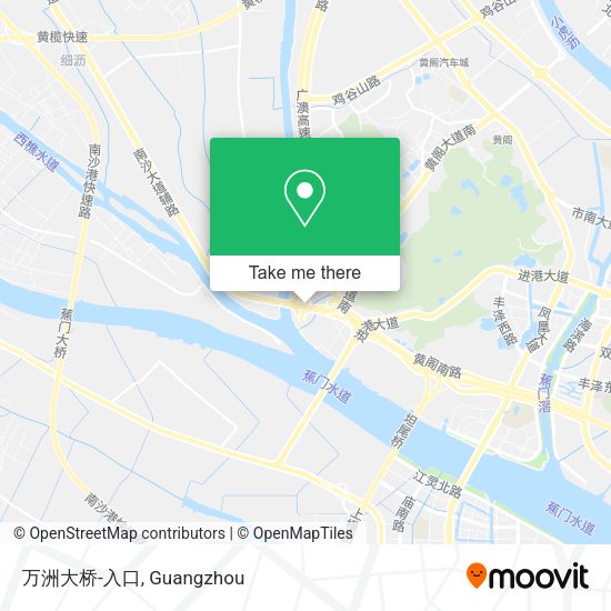 万洲大桥-入口 map