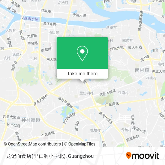 龙记面食店(里仁洞小学北) map