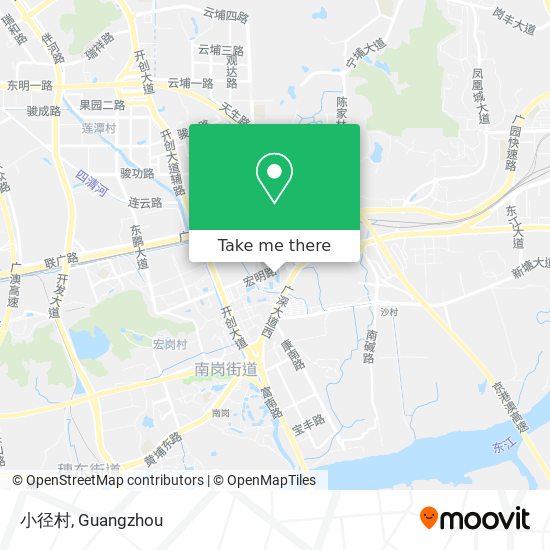 小径村 map