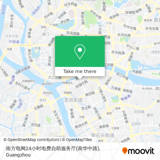 南方电网24小时电费自助服务厅(南华中路) map