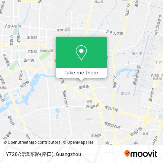 Y728/清潭东路(路口) map