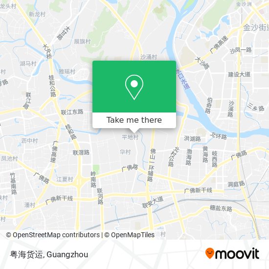 粤海货运 map