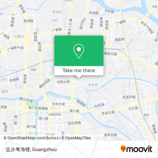 盐步粤海楼 map