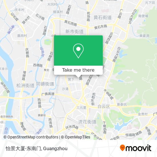 怡景大厦-东南门 map