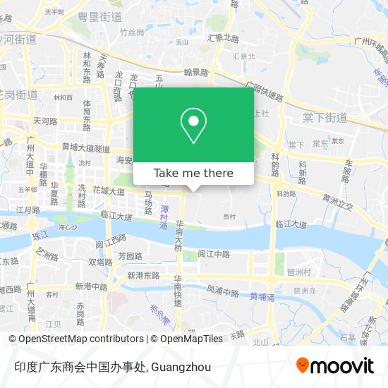 印度广东商会中国办事处 map