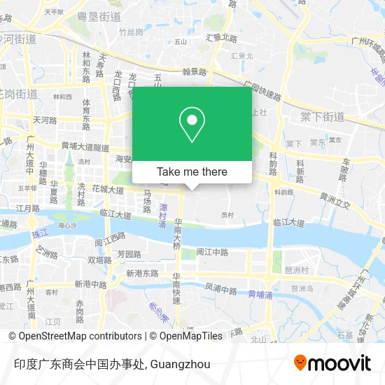 印度广东商会中国办事处 map