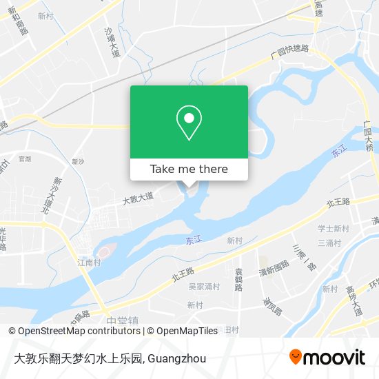 大敦乐翻天梦幻水上乐园 map