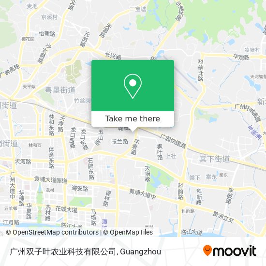 广州双子叶农业科技有限公司 map