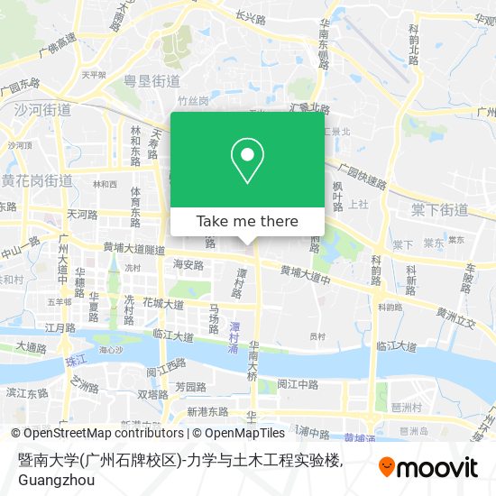 暨南大学(广州石牌校区)-力学与土木工程实验楼 map