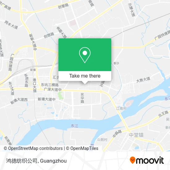 鸿德纺织公司 map