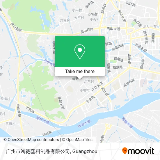 广州市鸿德塑料制品有限公司 map
