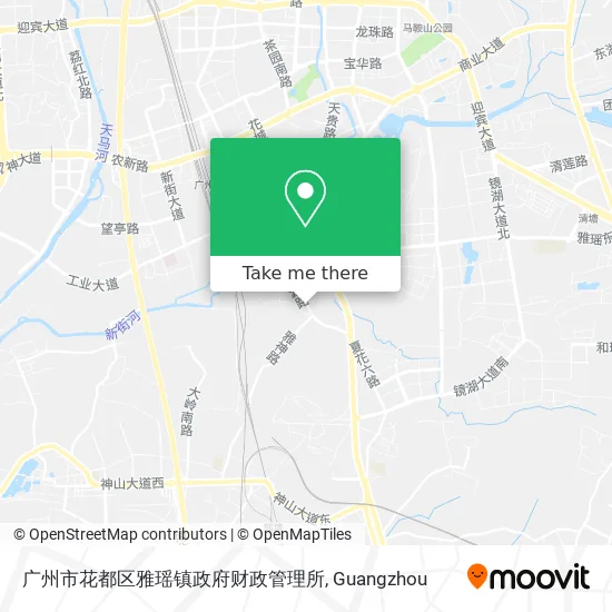 广州市花都区雅瑶镇政府财政管理所 map