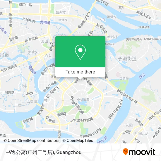书逸公寓(广州二号店) map