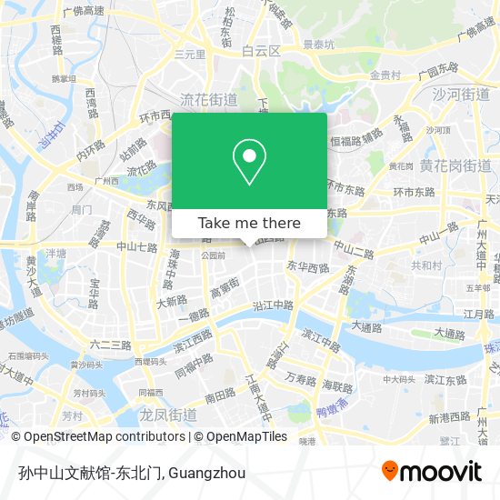 孙中山文献馆-东北门 map