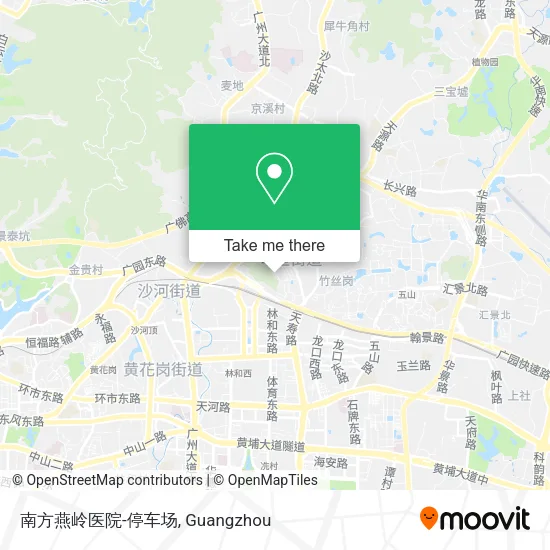 南方燕岭医院-停车场 map