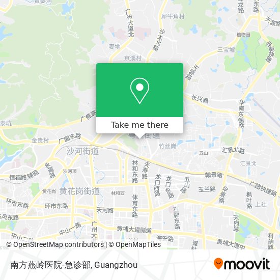 南方燕岭医院-急诊部 map