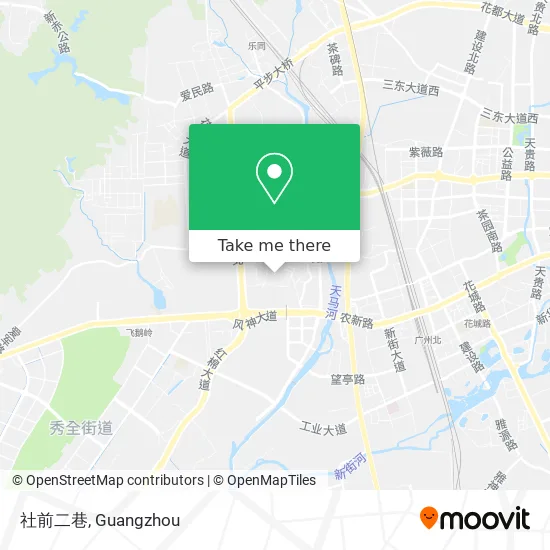 社前二巷 map