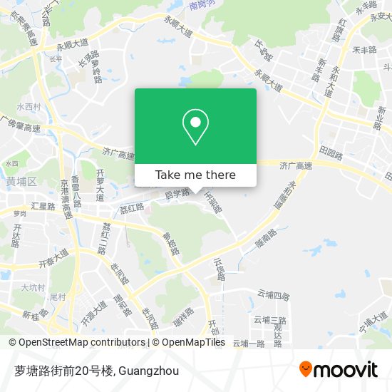 萝塘路街前20号楼 map