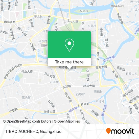 TIBAO AUCHEHO map