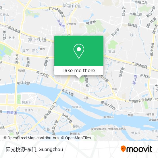 阳光桃源-东门 map