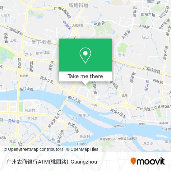 广州农商银行ATM(桃园路) map
