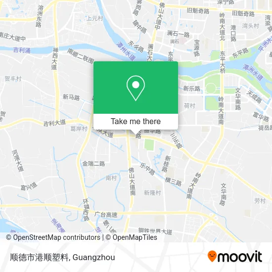顺德市港顺塑料 map