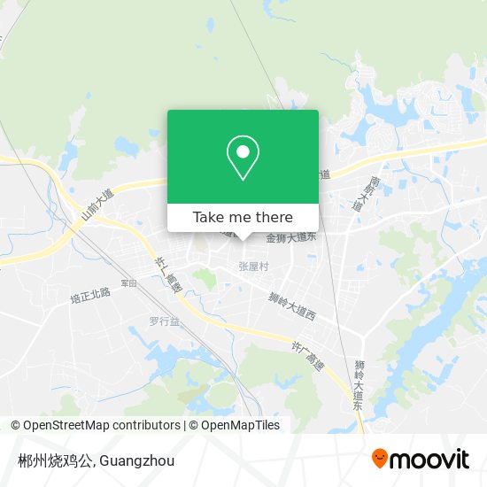 郴州烧鸡公 map