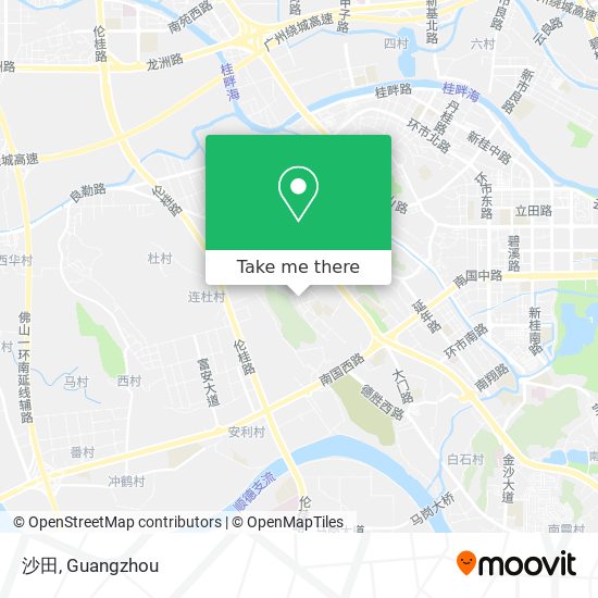沙田 map