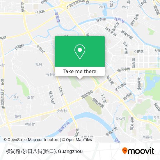 横岗路/沙田八街(路口) map