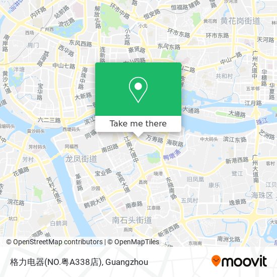 格力电器(NO.粤A338店) map