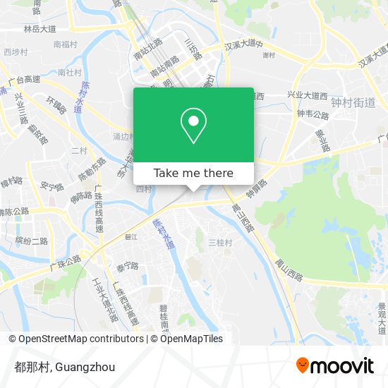 都那村 map