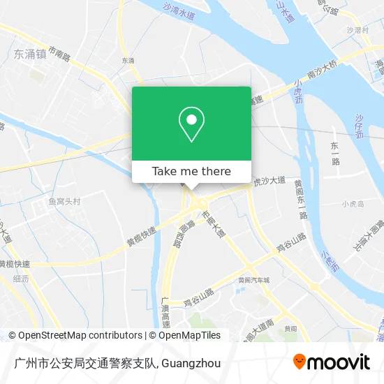 广州市公安局交通警察支队 map