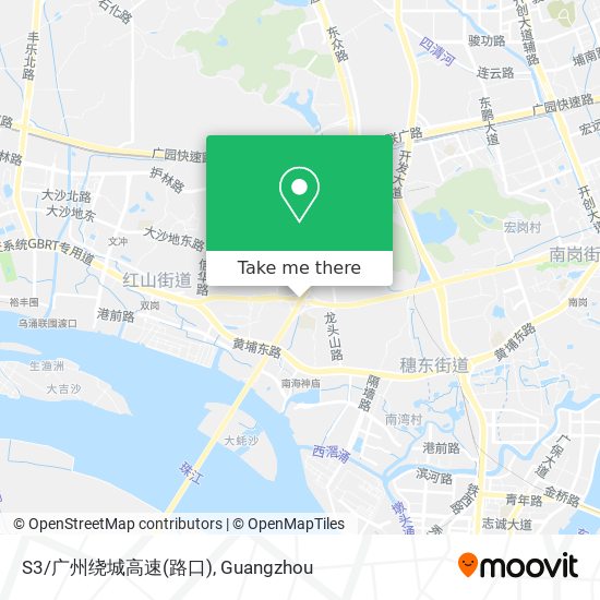 S3/广州绕城高速(路口) map