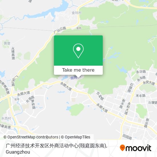 广州经济技术开发区外商活动中心(颐庭圆东南) map