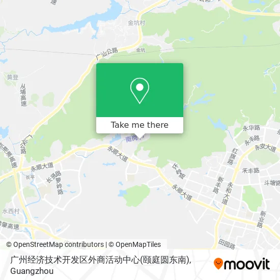 广州经济技术开发区外商活动中心(颐庭圆东南) map